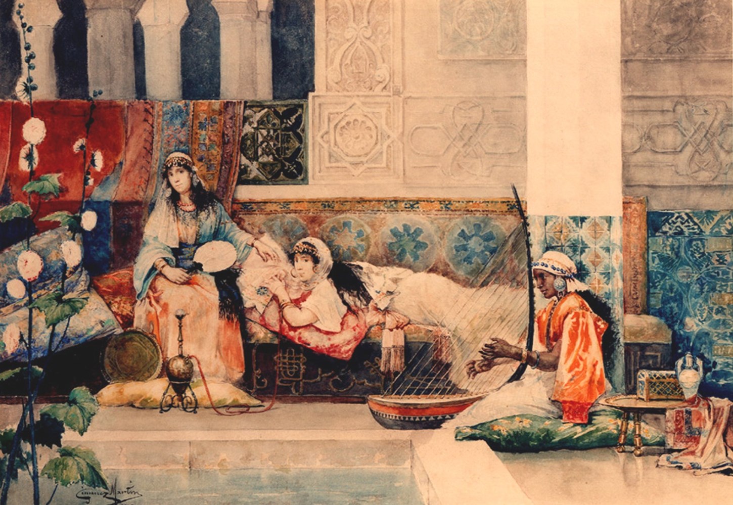 Relaxing in the Harem