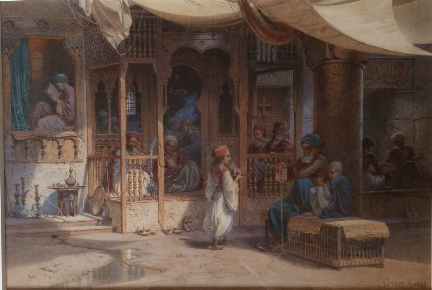 A Cairo Street Scene
