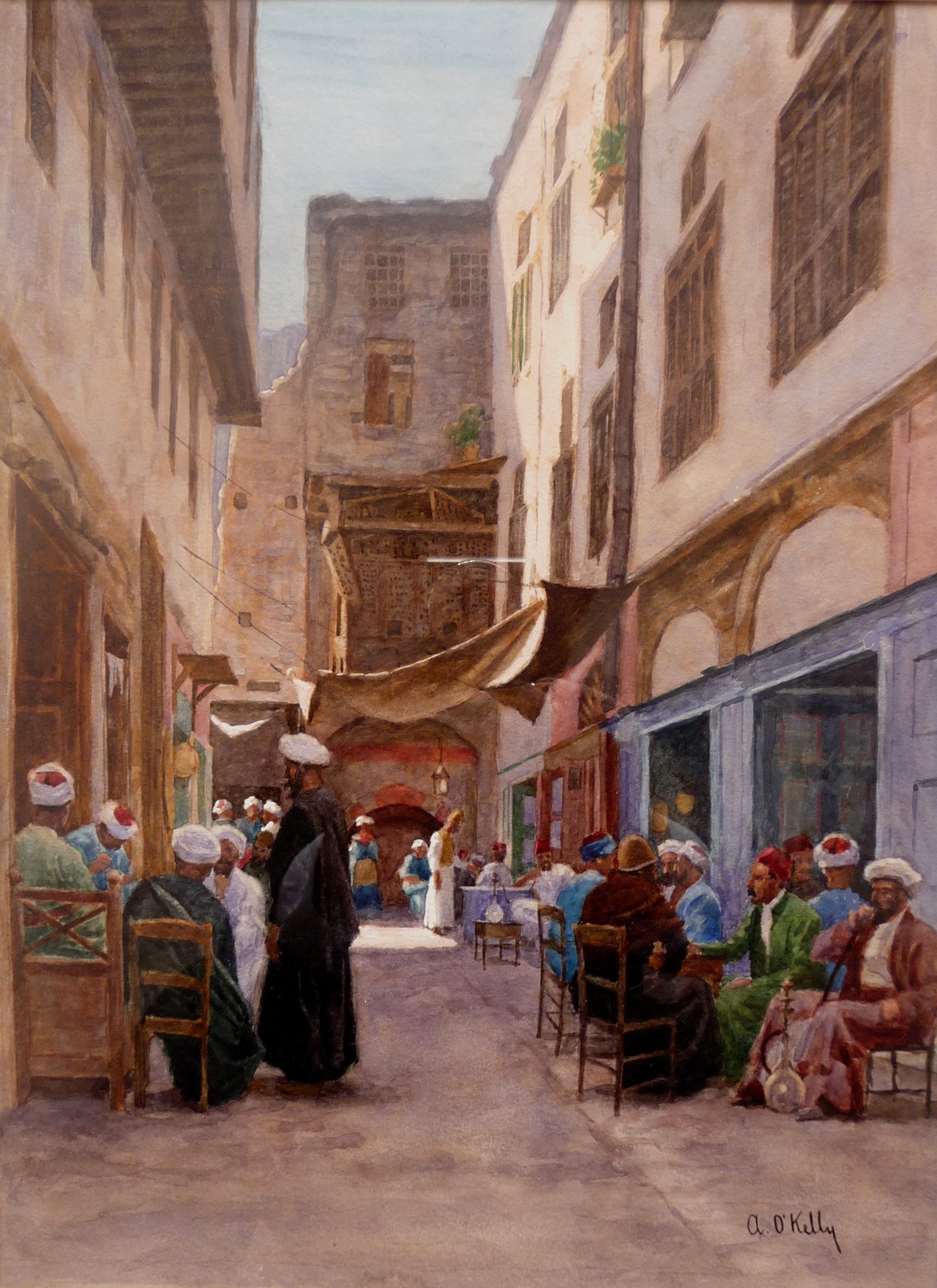 A Nargileh Cafe, Cairo
