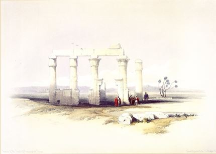 Ruins of the Temple of Madamoud, Near Thebes