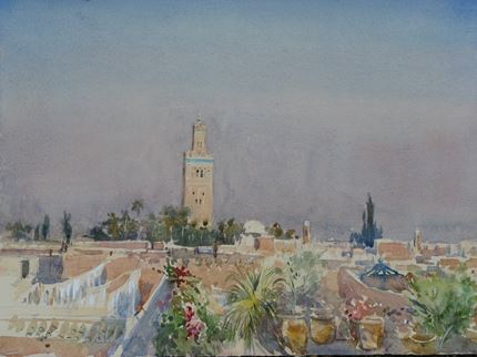 Koutoubia (rooftops) Marrakesh