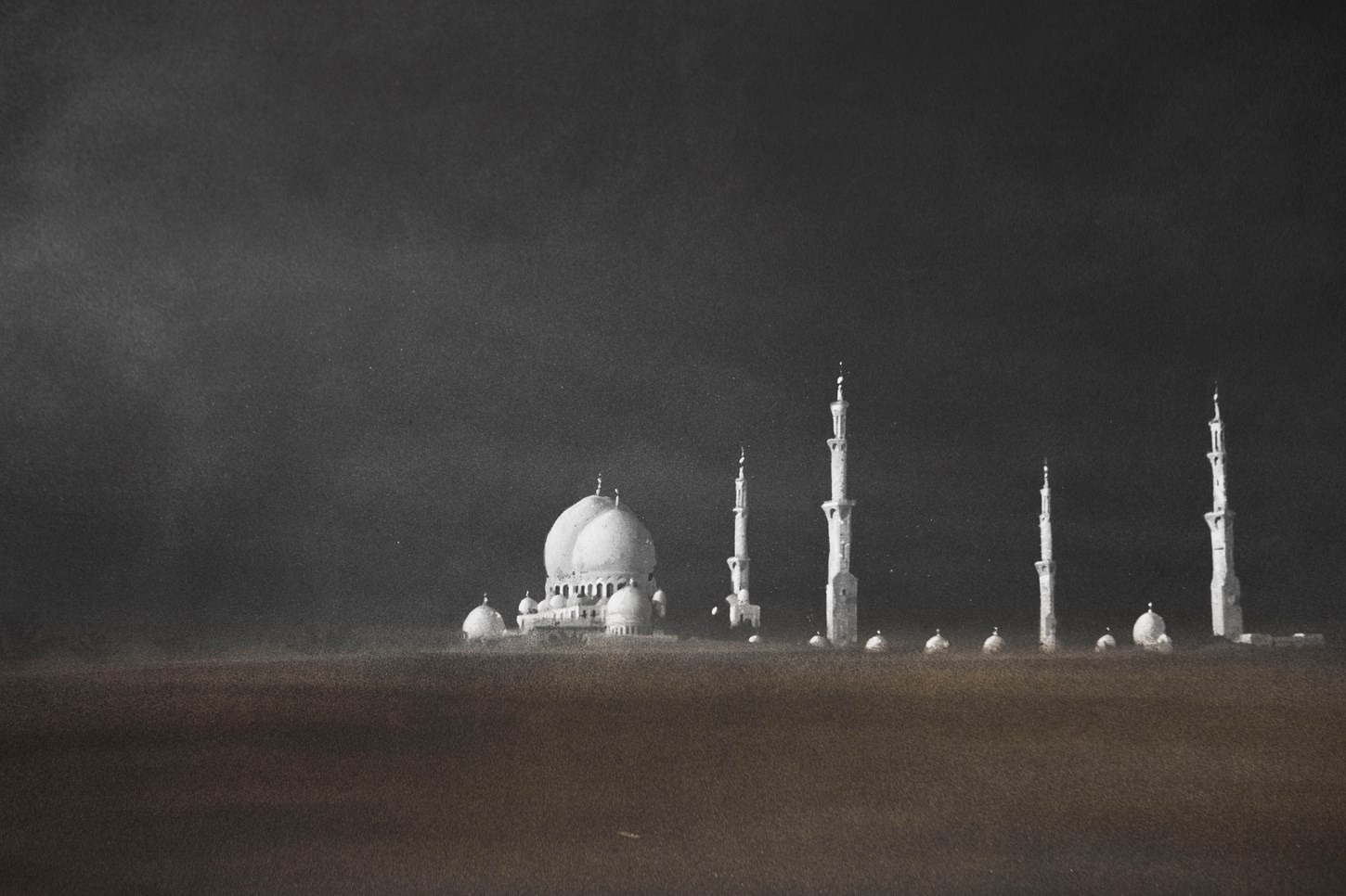 Al Khulud - The sands of time bury all but what we hold most dear. Abu Dhabi Mosque