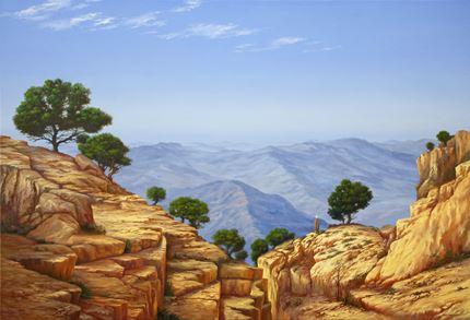 Arabian Mountains: View from Jebel Soodah
