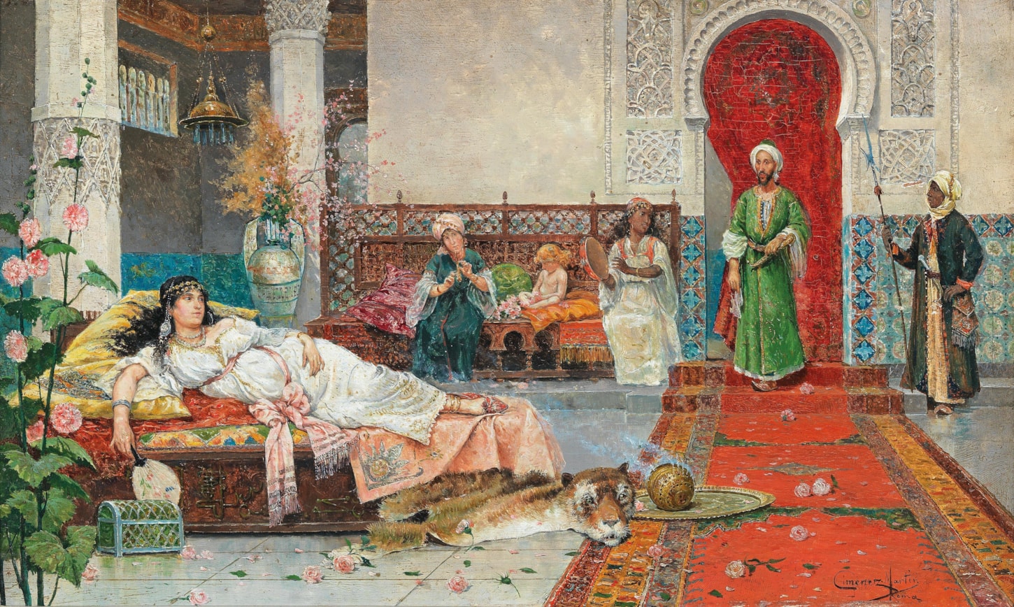Interior Harem scene
