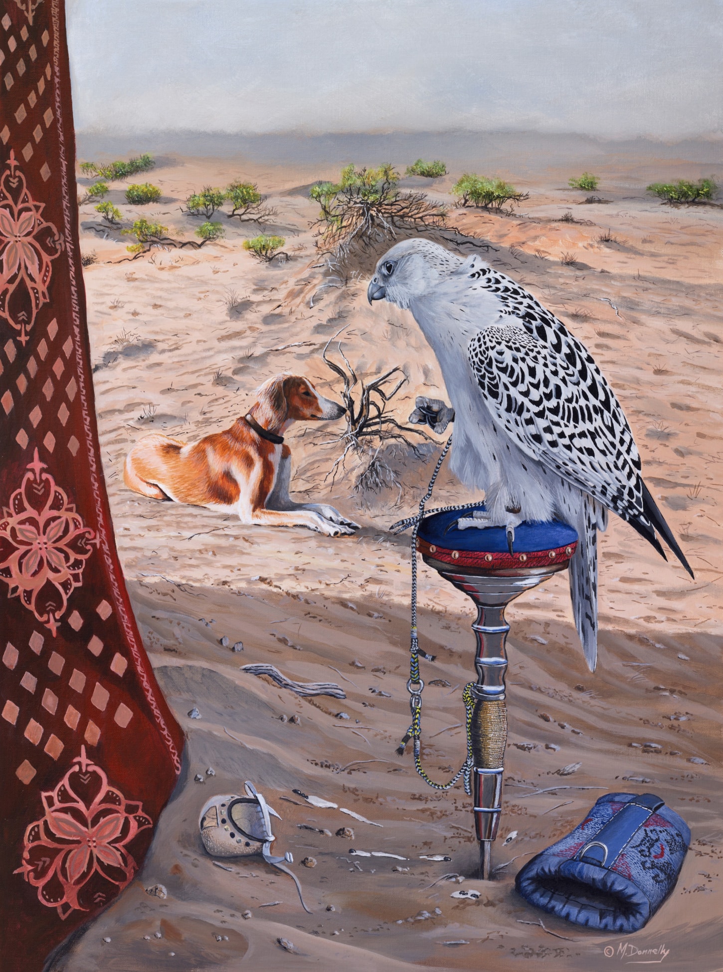 Saker and Saluki