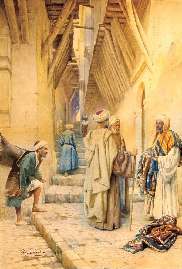 A Visit to the Rug Merchant