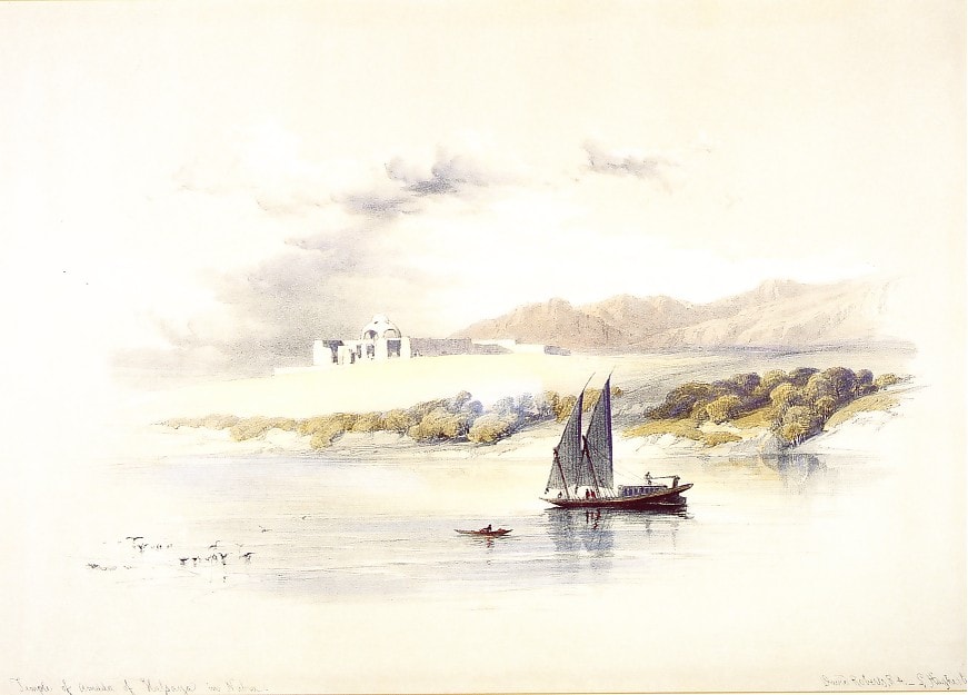 Temple of A'mada at Hassaia, Nubia