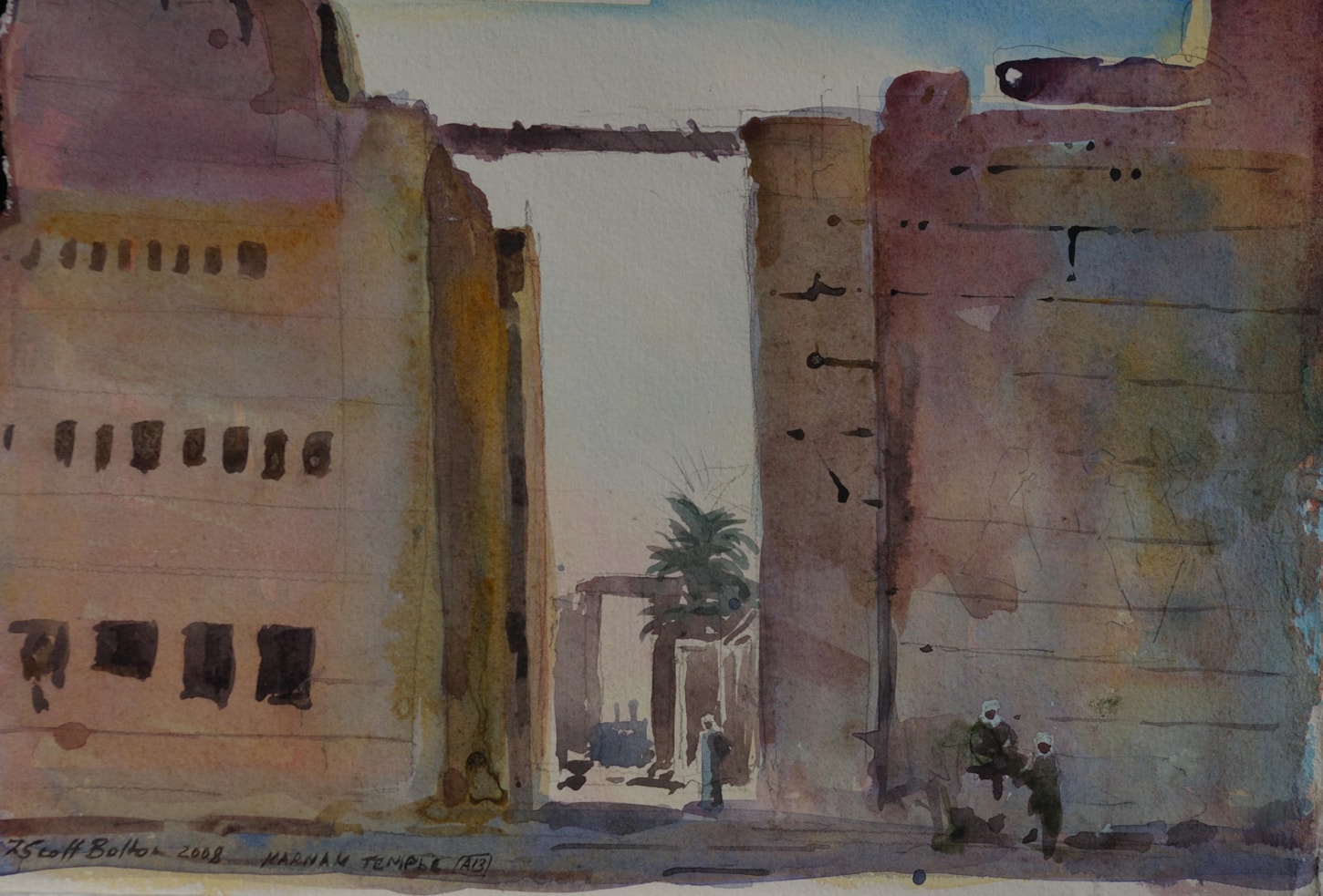 Ninth Pylon, Karnak Temple