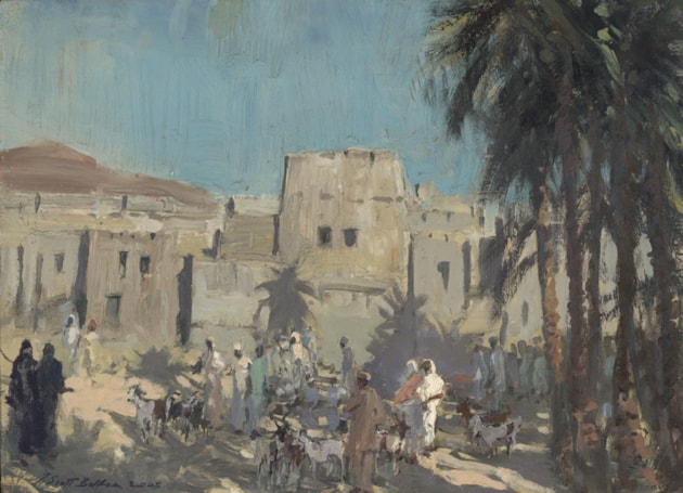 Goats at Al Hamra