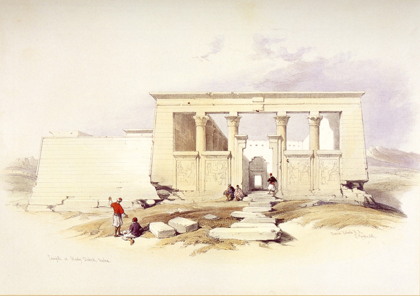 Temple of Wady Dabod, Nubia