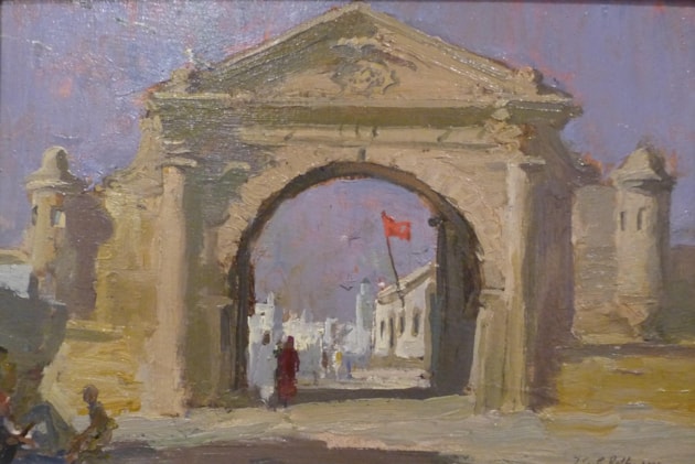 The Gate to Essaouira Port 