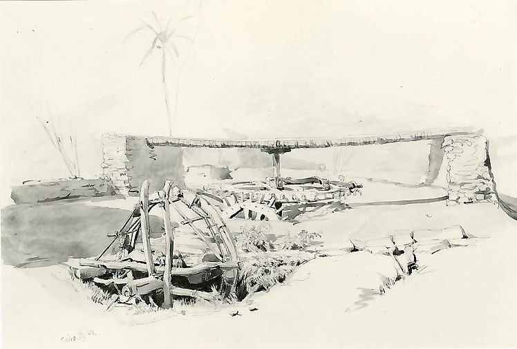 Water Wheel, Cairo