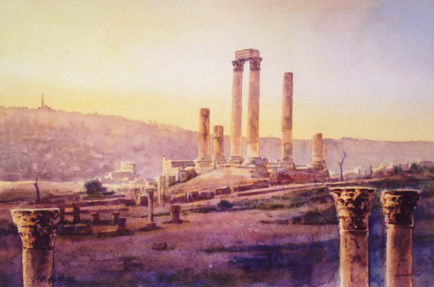 Temple of Hercules, Amman Citadel