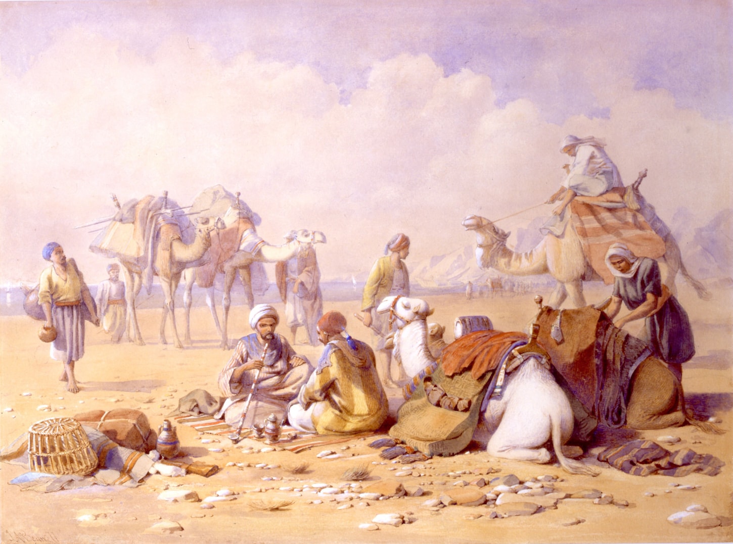 Halt by the Red Sea