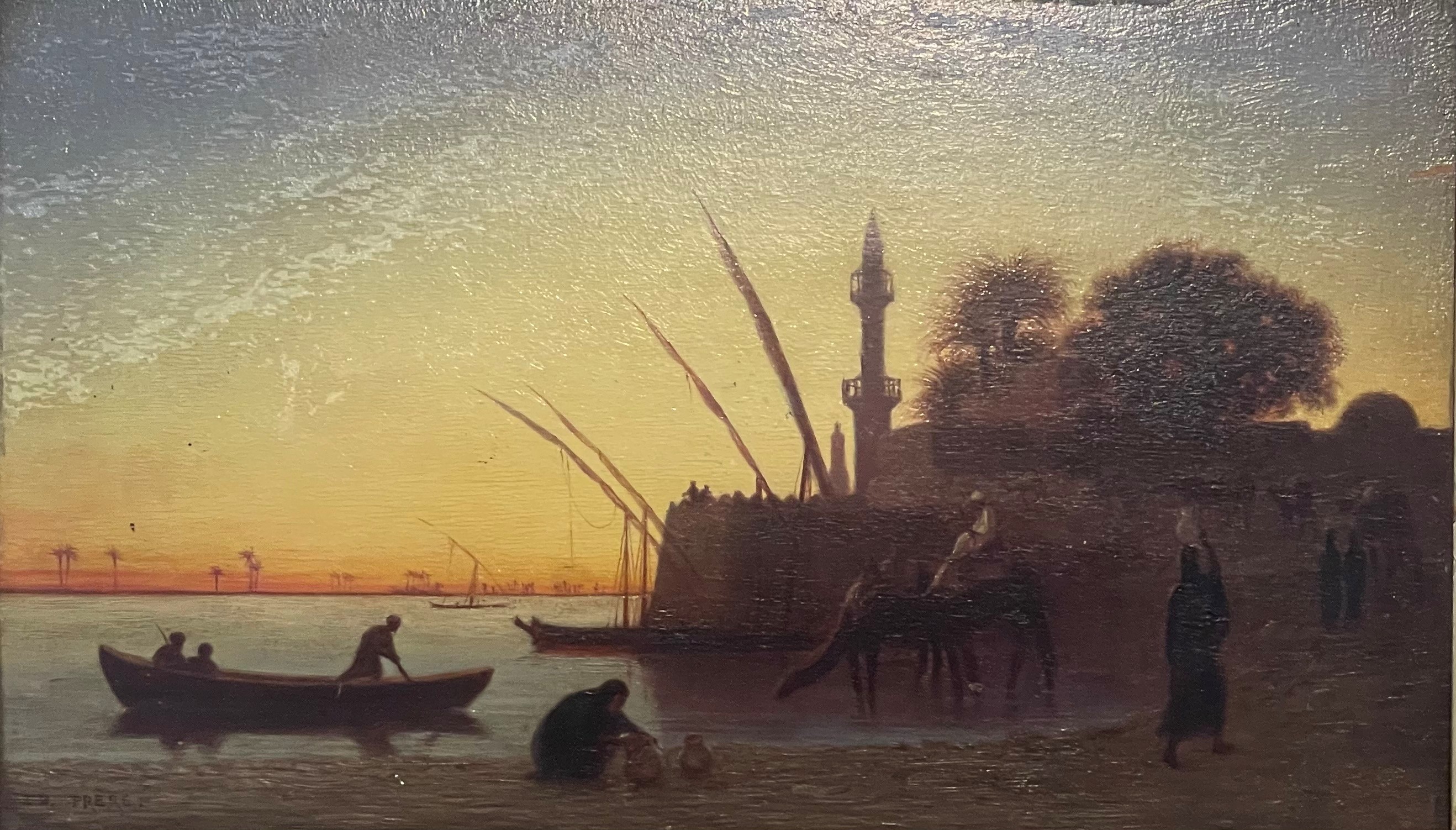 Vue prise a Beni-Soeuf, Haute Egypte