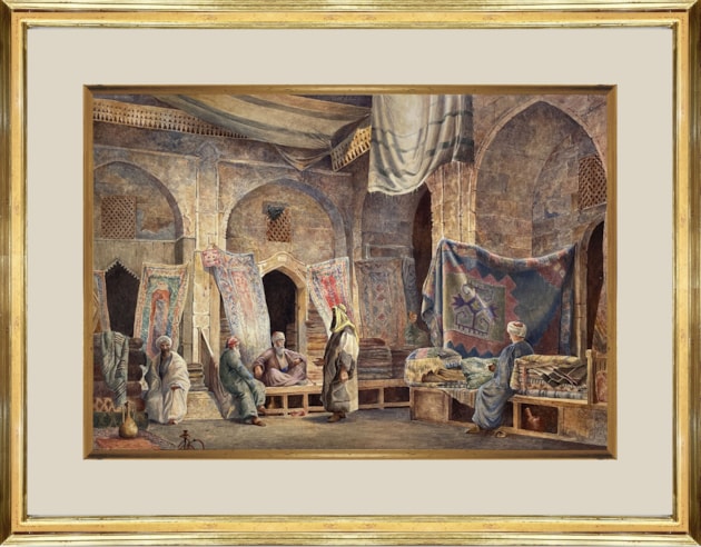 The Carpet Bazaar, Cairo