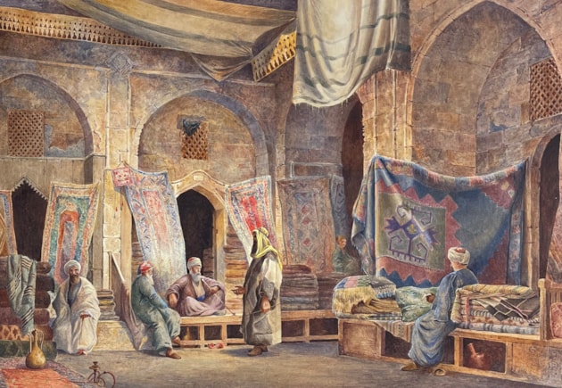 The Carpet Bazaar, Cairo