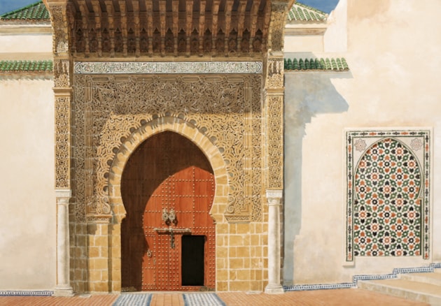 Mausoleo de Mulay Ismail, Meknes