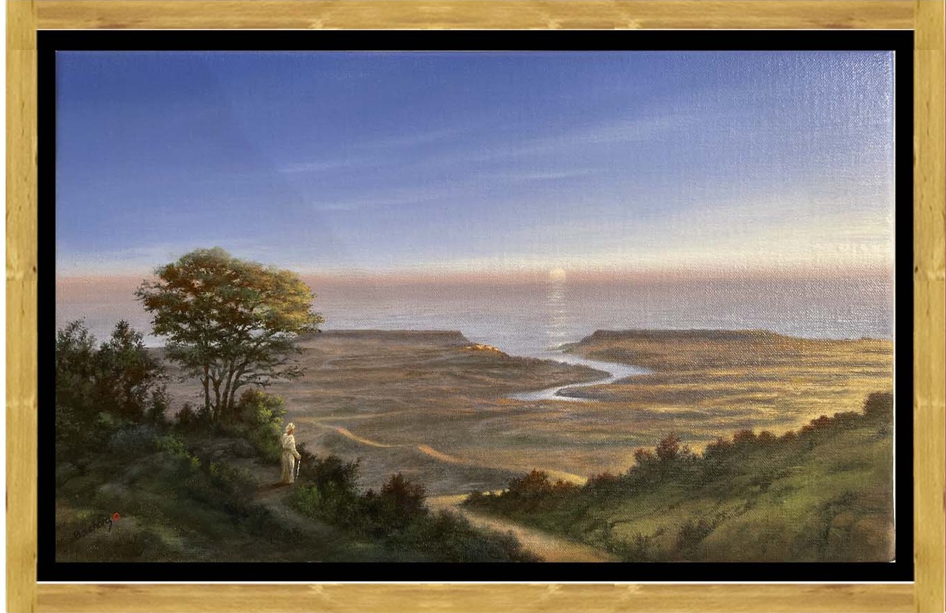 Philip Bouchard 'Looking towards the ancient site of Khor Rori, Southern Oman