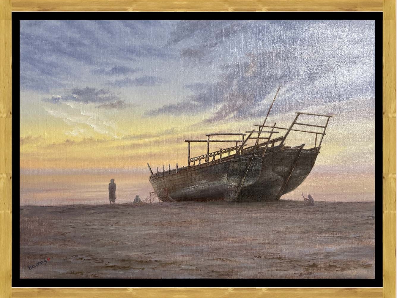 Philip Bouchard 'Two Dhows on the Gulf'